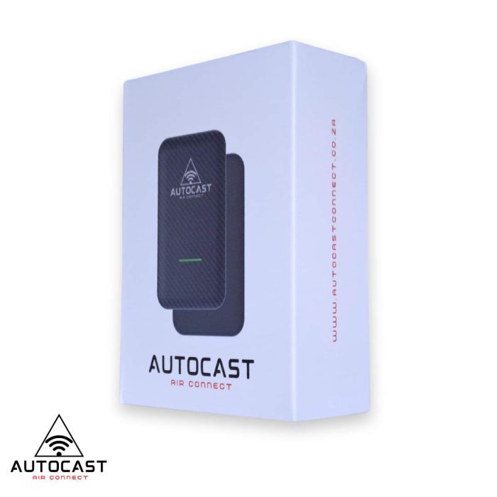 Toyota Fortuner AutoCast Wired To Wireless Carplay Module