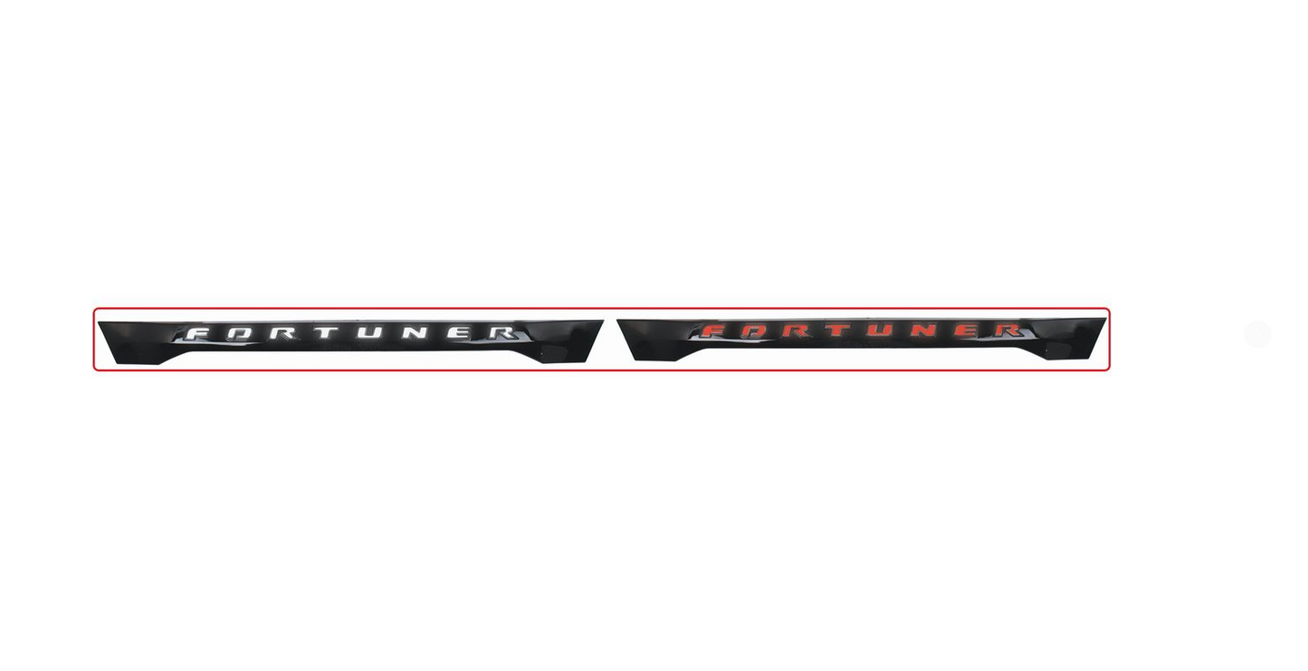 Toyota Fortuner Tailgate Spoiler with LED Brake Light