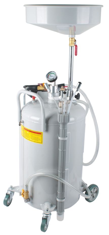Pneumatic Oil Extractor with 80 Liter Capacity Oil Drainer Tank