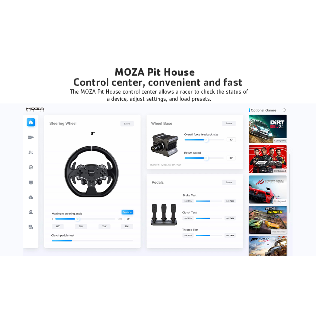 MOZA R5 Racing Simulator Bundle