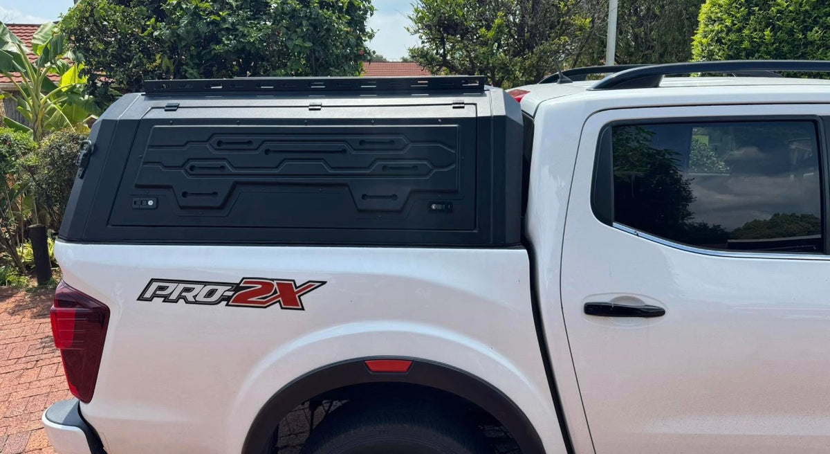 Nissan Navara D/C Steel Canopy With Side Doors