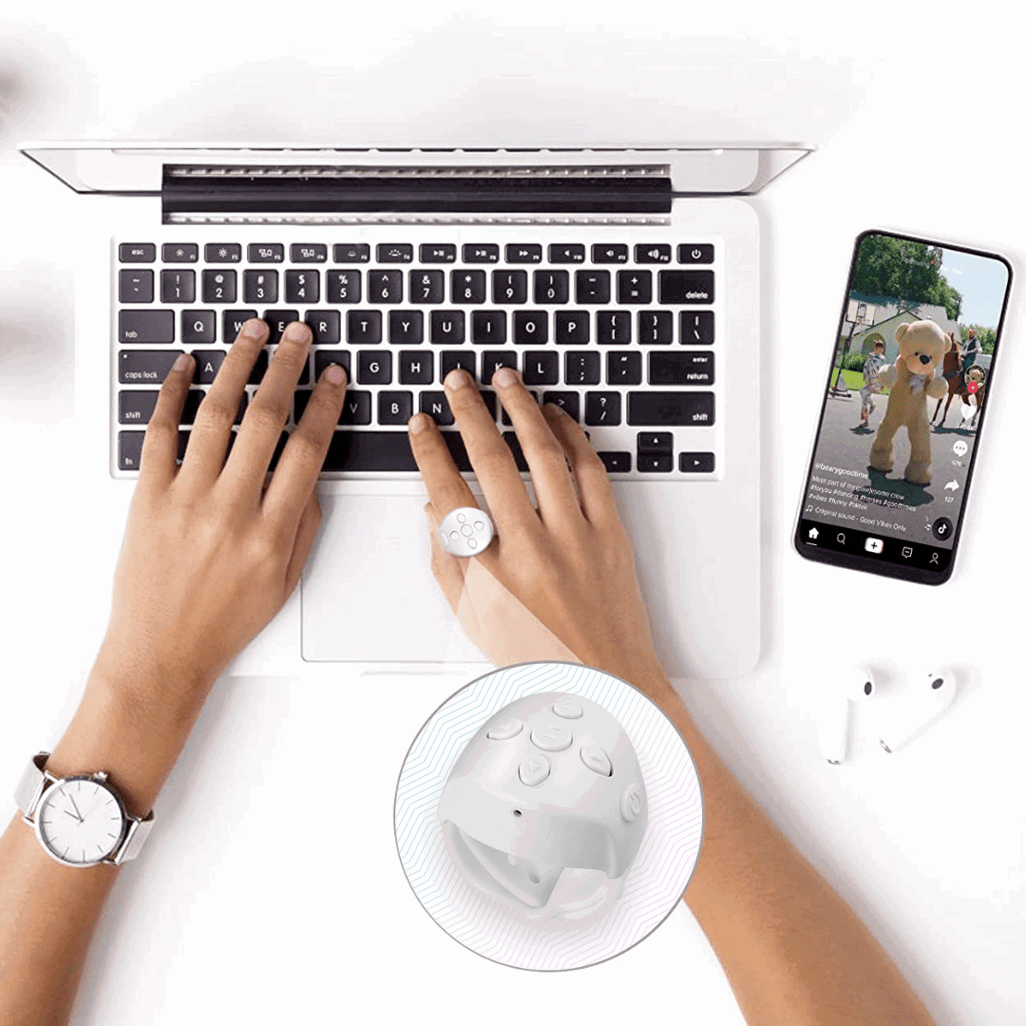 Volkano Clout series Social Media Remote Controller Ring