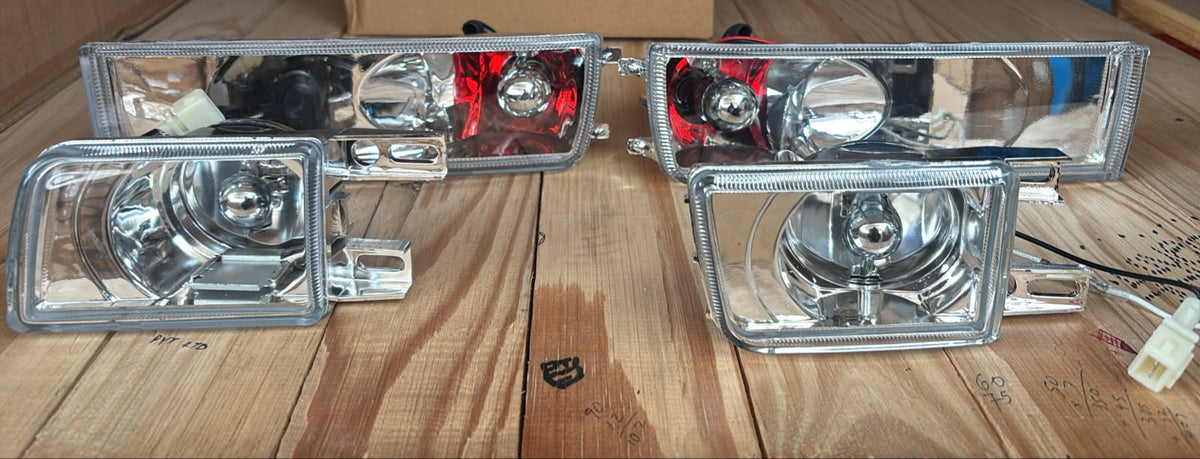 VW Golf 3 Fog Lamp Set Clear Style