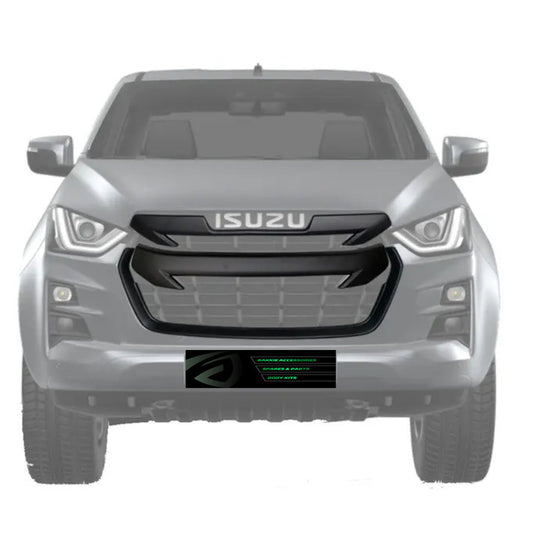 Isuzu DMAX 2022+ Front Grill Cover Matte Black