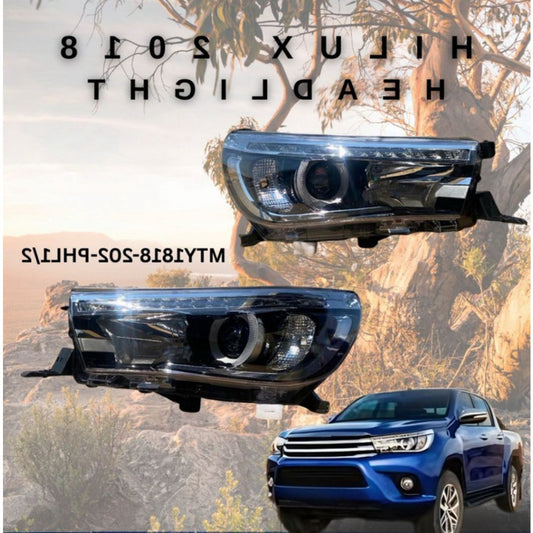 Toyota Hilux 2018+ Head Lamp Set