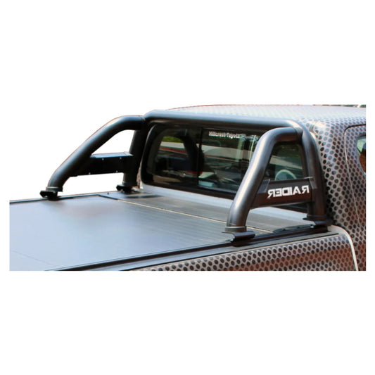 Toyota Hilux 2024+ GD6 D/Cab Roll Bar Rollatop Compatible Black - fits D/Cab, X/Cab