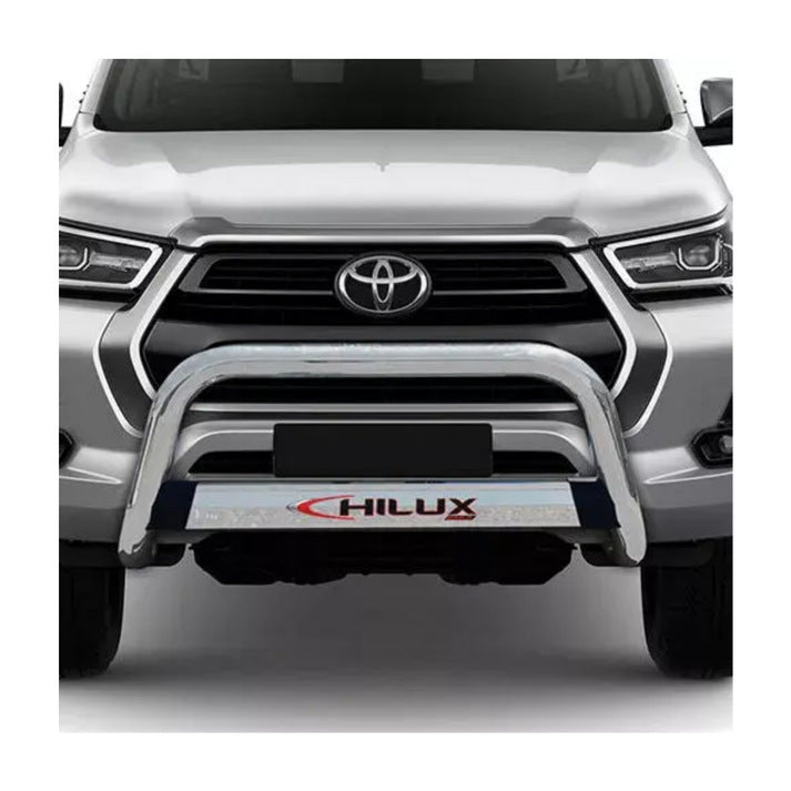 Toyota Hilux GD6 2016-2020 Nudge Bar Stainless Steel
