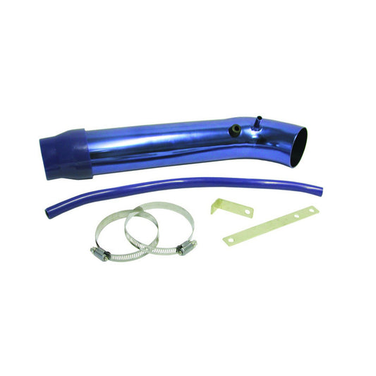 Long Bend Intake / Induction Pipe Set - 76 x 400mm - Blue