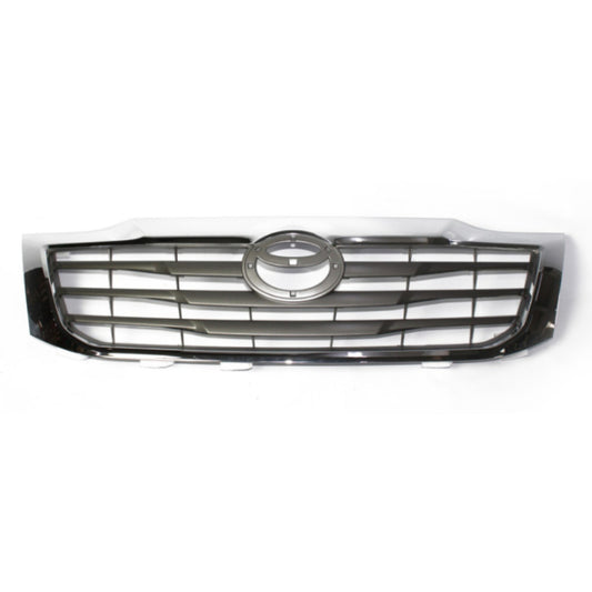 Toyota Hilux 2011-2015 Front Grille Chrome/Grey