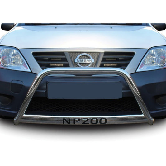 Nissan NP200 Polished Stainless Steel Nudge Bar