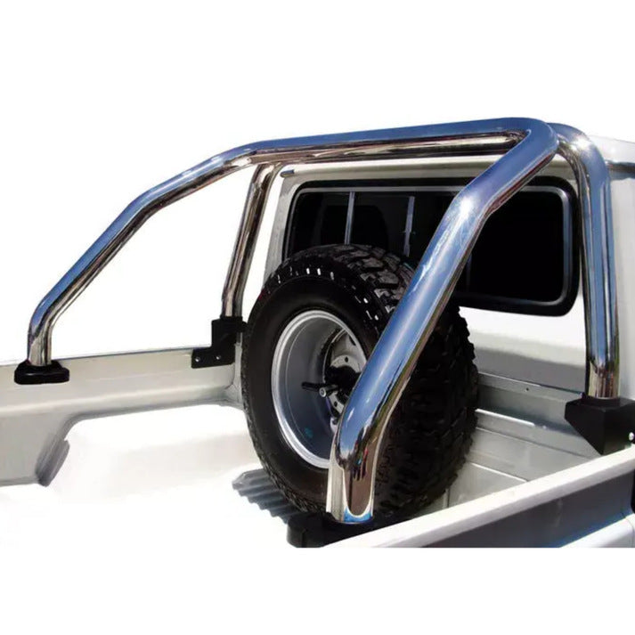 Toyota Landcruiser 70 Series Stainless Steel Roll Sports Bar
