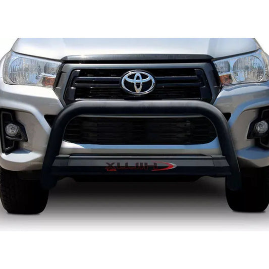 Toyota Hilux GD6 2016-2020 Nudge Bar Black Stainless Steel