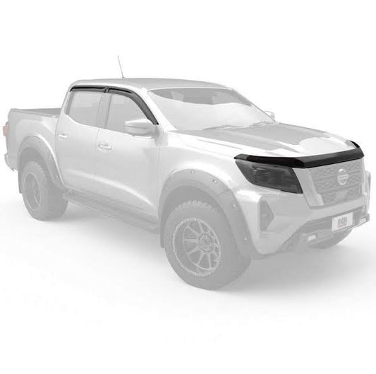 Nissan Navara 2017-2020 Bonnet Guard Matte Black