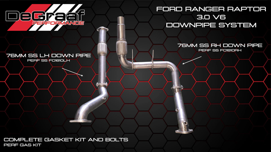 Ford Ranger Raptor 3.0 V6 Full Exahust System