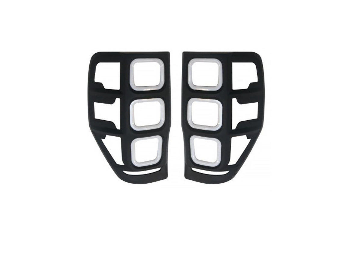 Ford Ranger 2012-2022 White Tail Light Trims