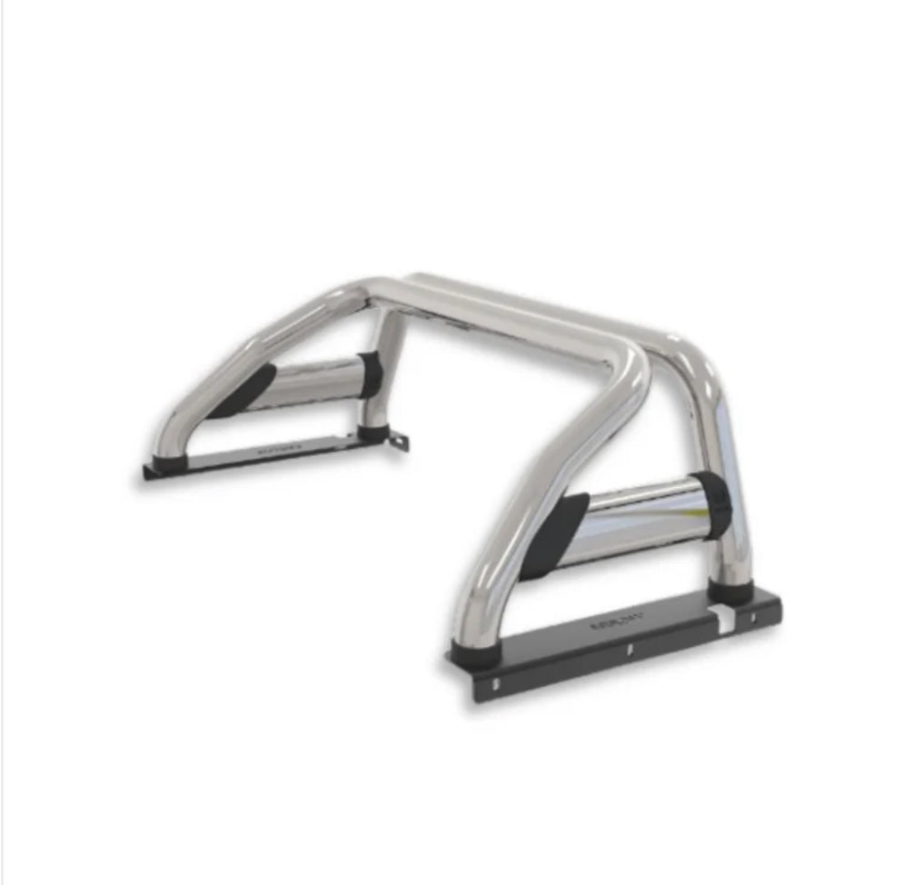 Ford Ranger 2012+ T6/T7/T8 Roll Bar Chrome