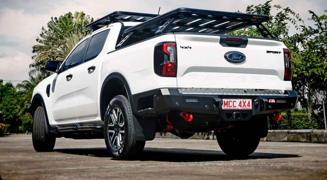 Ford Ranger 2023+ Next Gen Rocker Rear Replacement Bumper With Tow Bar