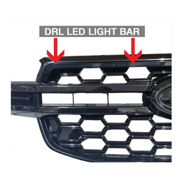 Ford Ranger 2023+ T9 Grille Black Complete