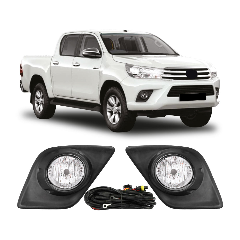 Bridge DRL LED Daytime Running Lights & Turn Signals For Toyota Hilux Revo 2015-2016