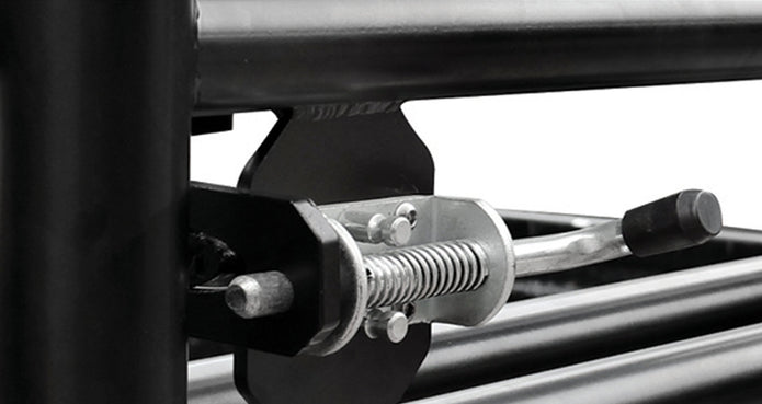 Ford Ranger 2012-2019 T6/T7 Black Cattle Rail Single Cab