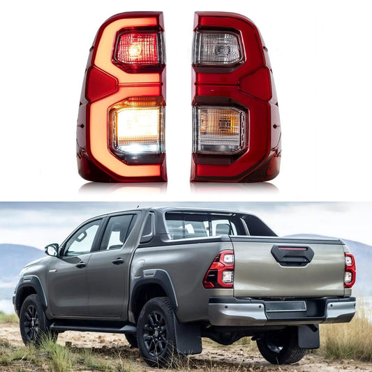 Toyota Hilux 2016+ Tail Light Set Upgraded