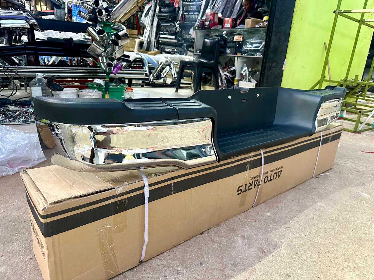 Toyota Hilux 2016+ Rear Bumper Chrome