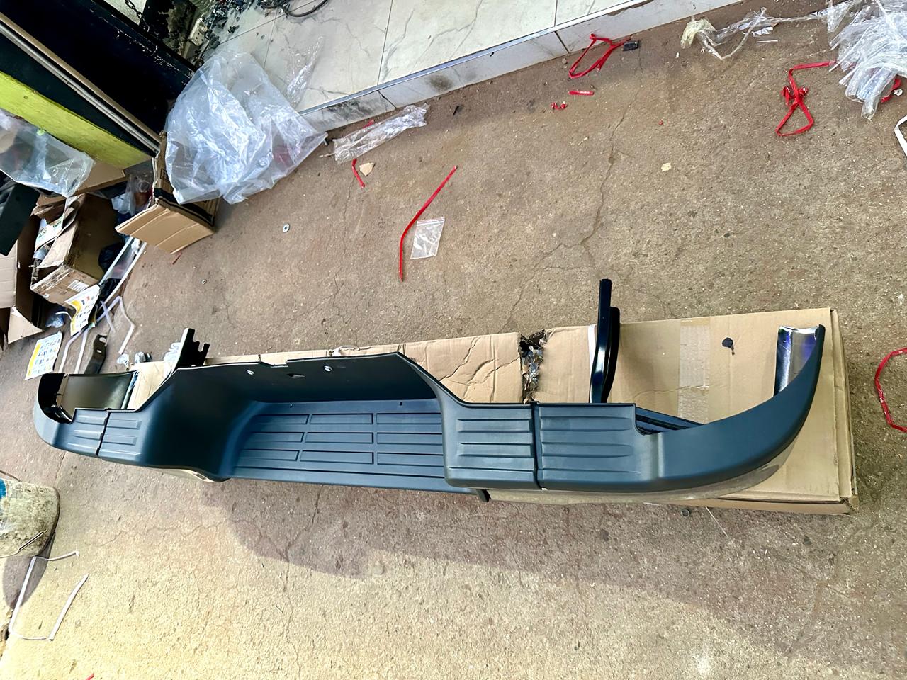Toyota Hilux 2016+ Rear Bumper Chrome