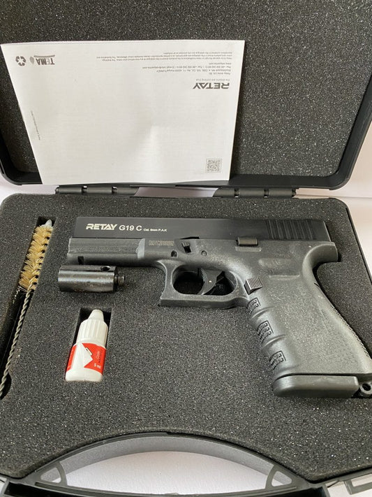 Retay G19C Blank Gun - Black