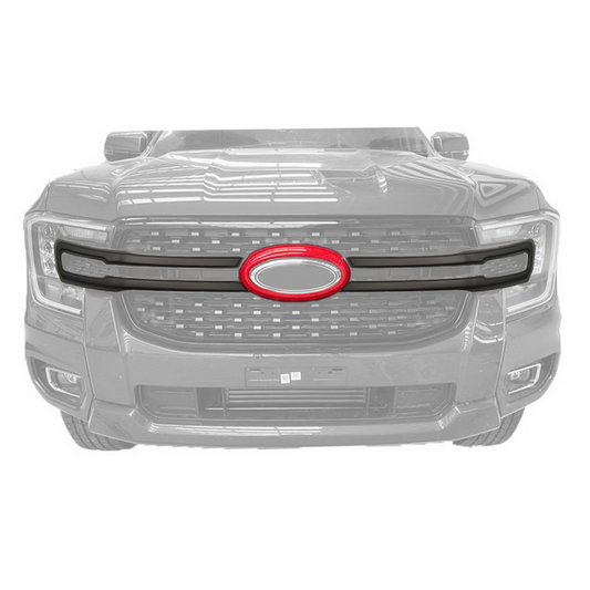 Ford Ranger 2023+ T9 Front Grill Trim M/B with Red