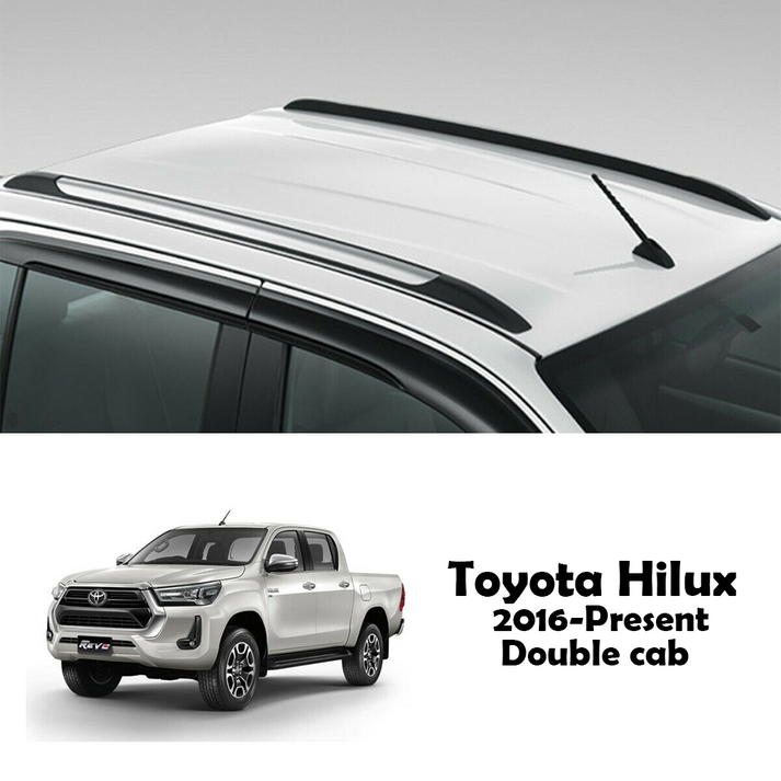 Toyota Hilux Revo 2016-Present Stick On Roof Rails