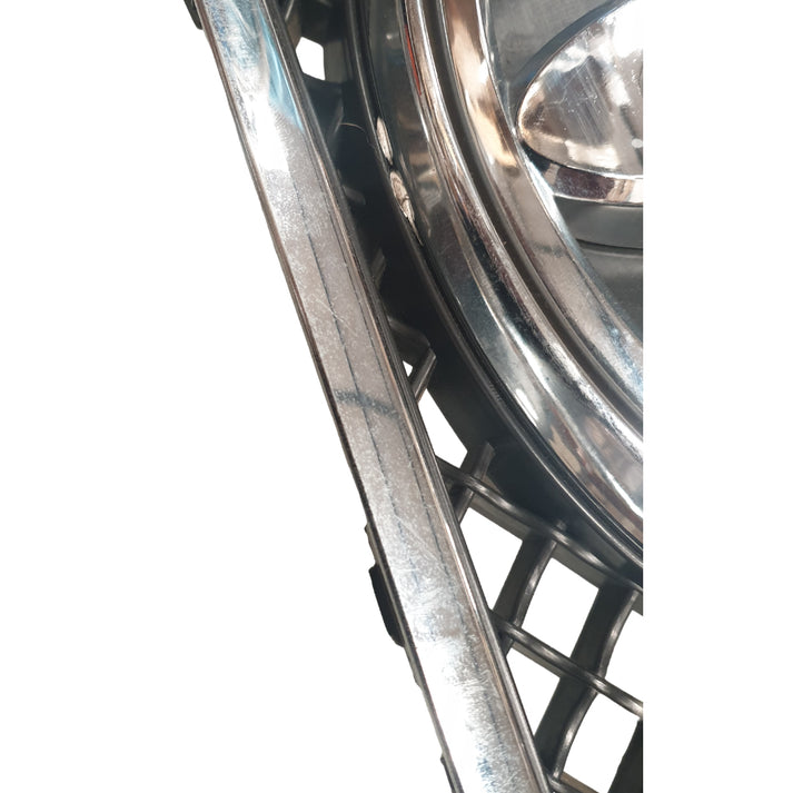 Toyota Hilux 2016-2018 V4 Upper Grill Black and Chrome with Badge