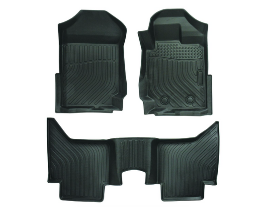 Ford Ranger T7 2015-2019 Moulded Car Mat Set 3pcs