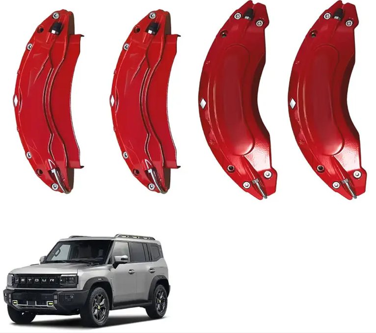 Jetour T2 2025+ Red Aluminium Brake Caliper Cover