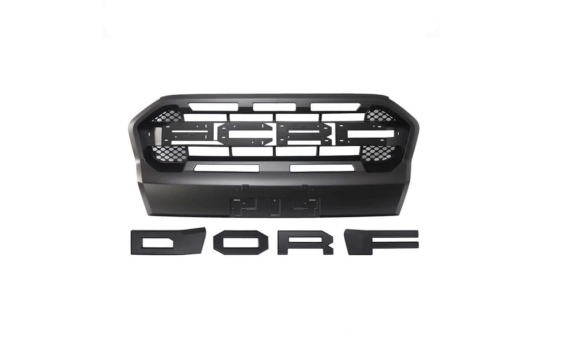 Ford Ranger 2015-2019 T7 Black Grille