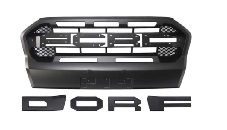 Ford Ranger 2015-2019 T7 Black Grille