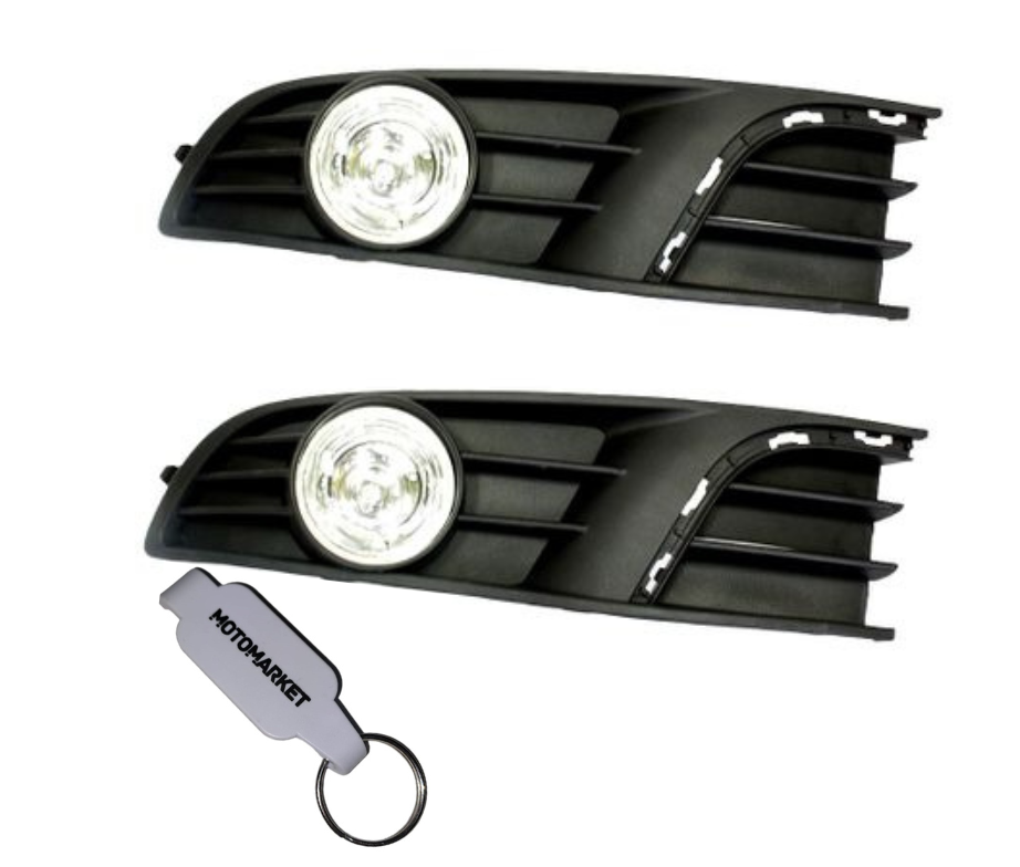 VW Polo Vivo 2014-2017 Bumper Foglamps Set & Frame