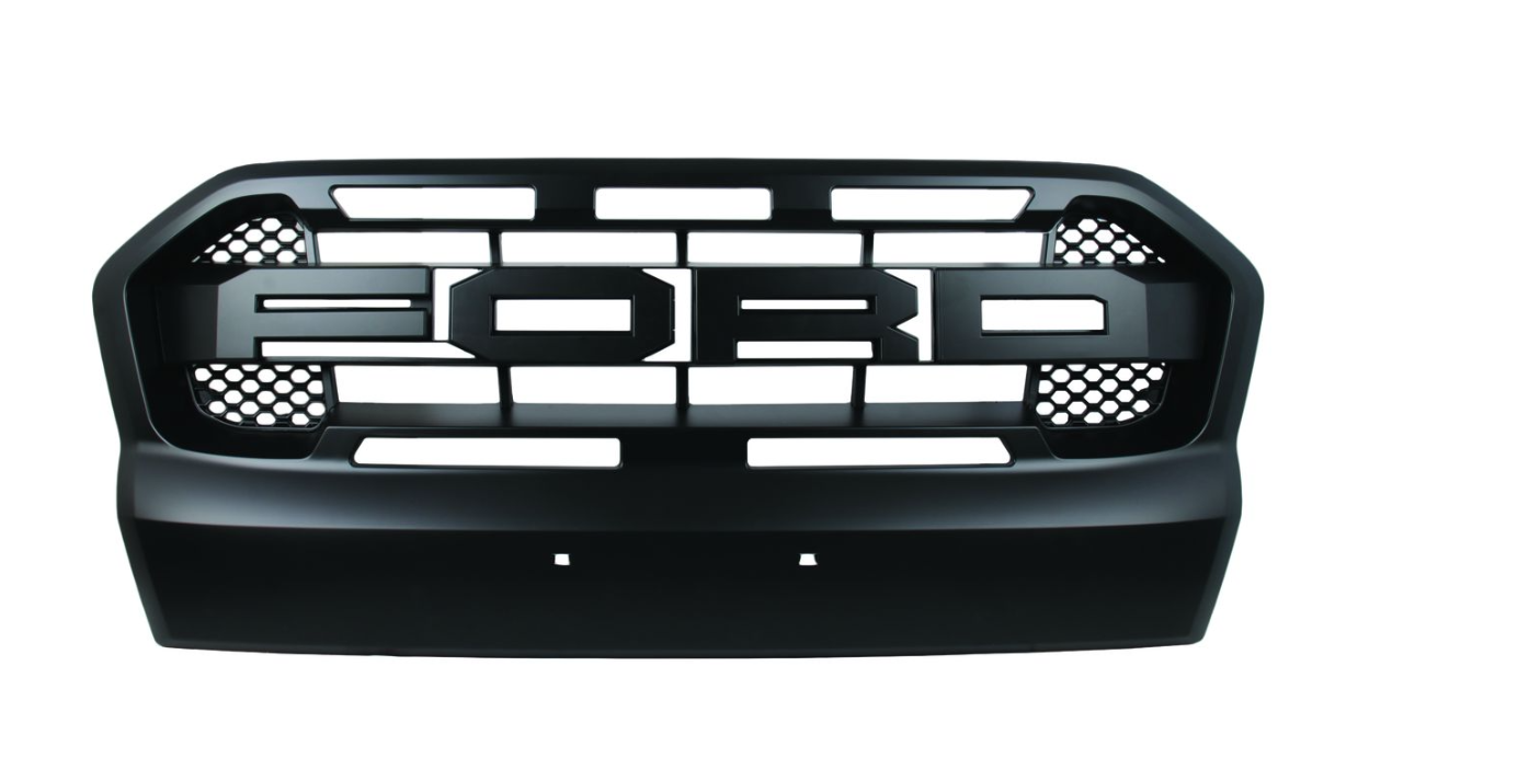 Ford Ranger 2015-2019 T7 Black Grille