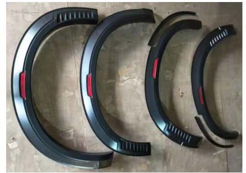 Ford Ranger 2023+ Slim Line Wheel Arches With Red Reflector