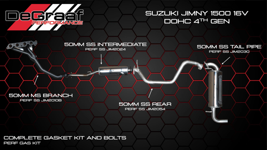 Suzuki Jimny Gen 4 Exhaust System ( 3 Door )
