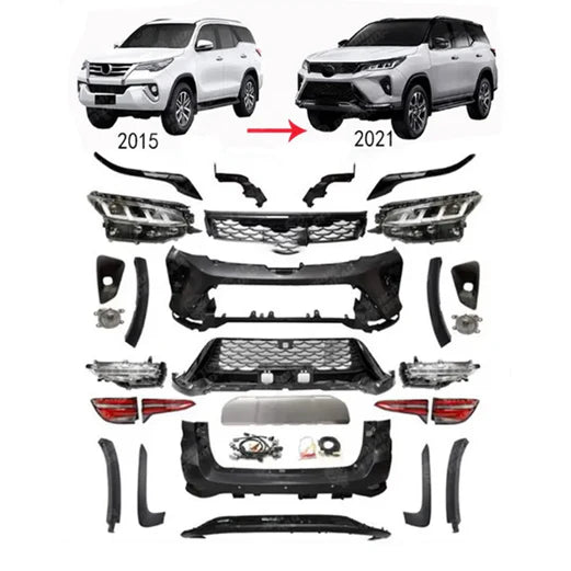 Toyota Fortuner Body Kit 2016+ (2021+ Conversion)