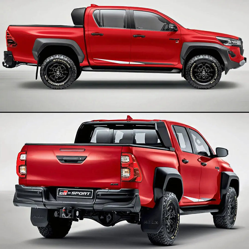 Toyota Hilux 2016+ GR Sport Style Sports Bar Black