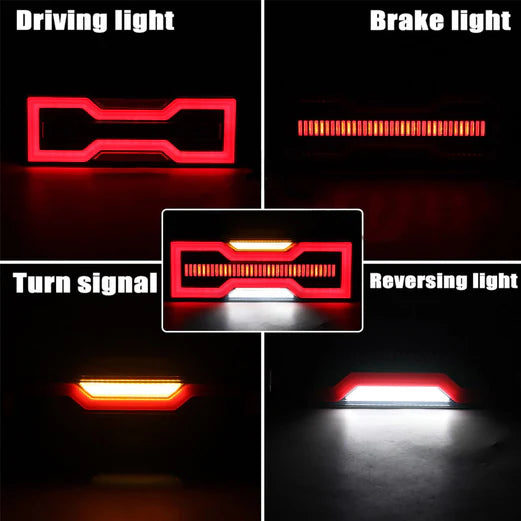 Toyota Land Cruiser 2008-2023 79 Series Tail Lights Clear