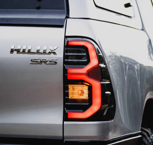 Toyota Hilux Taillights OEM Style Smoked LED 2016+