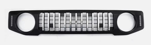 Suzuki Jimny 2019+ Replacement Grill With Chrome Stripes And Side LED