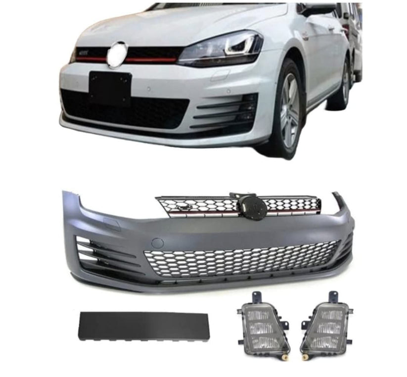 VW Golf 7 2013 GTI Complete Bumper Set