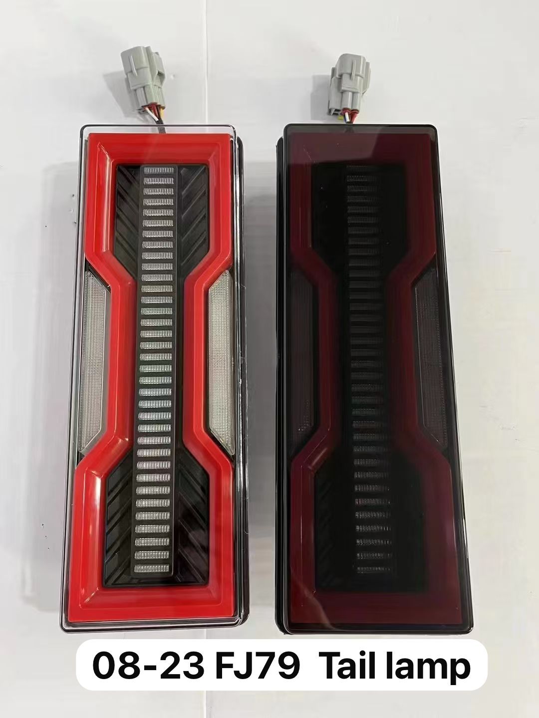 Toyota Land Cruiser 2008-2023 79 Series Tail Lights Clear