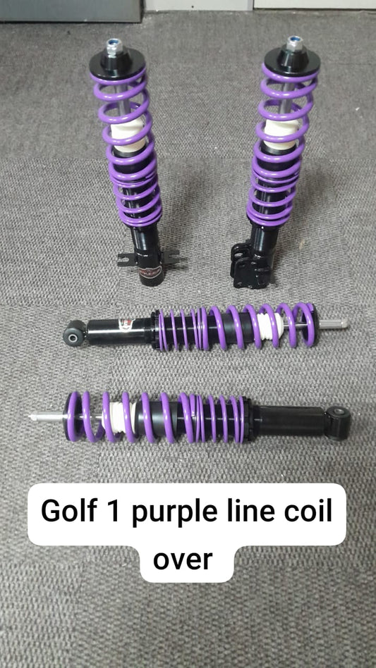 VW Golf 1 Purple Line Coil Over