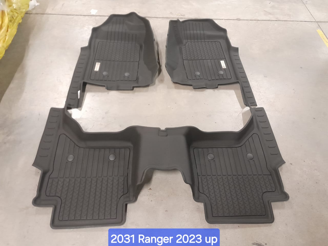 Ford Ranger T9 2023+ Car Mat Set Moulded