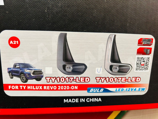 Toyota Hilux 2021+ Fog Lamp Set