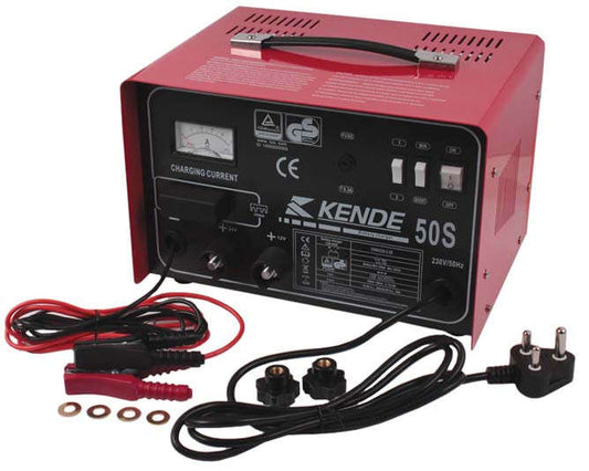 Kende Battery Charger - 50 Amp / 12-24 Volt with Boost